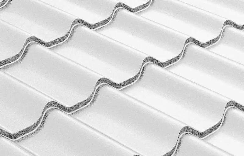 Металлочерепица Grand Line Классик (Classic) 0.5 Satin RAL 9003 Сигнальный-белый купить в краснодаре