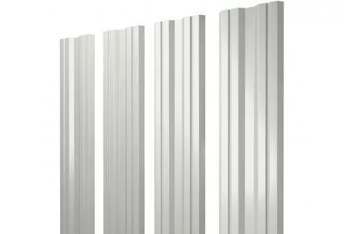 Штакетник Grand Line Twin 0,4 PE RAL 9003 Сигнальный белый купить в краснодаре