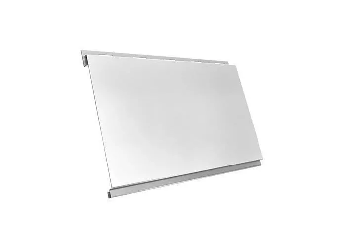 Металлический сайдинг Grand Line Вертикаль Классик Drap 0,45 мм RAL 9003 Сигнальный белый купить в краснодаре