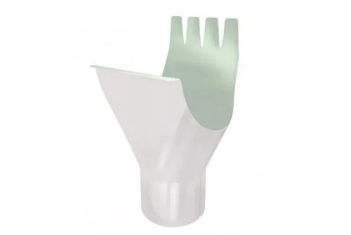 Воронка желоба Optima Grand Line 125/90 мм RAL 9003 Сигнальный белый купить в краснодаре