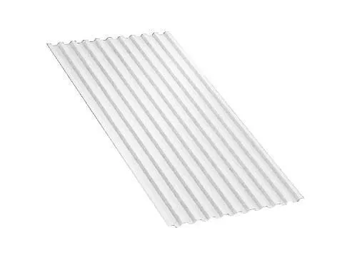 Профнастил С21 B Полиэстер 0,45 мм RAL 9003 Сигнальный белый купить в краснодаре