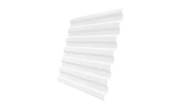 Профнастил Grand Line С21 R Drap 0,45 мм RAL 9003 Сигнальный белый. Артикул: C21GL-d9003