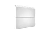 Металлический сайдинг Grand Line ЭкоБрус Гофр Satin 0,5 мм RAL 9003 Сигнальный белый – Купить оптом и в розницу