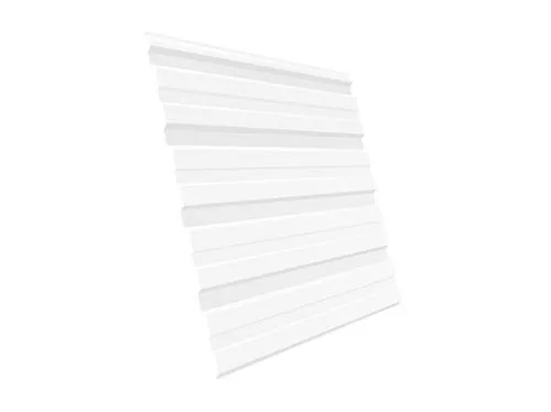 Профнастил Grand Line С10 A Полиэстер 0,4 мм RAL 9003 Сигнальный белый купить в краснодаре