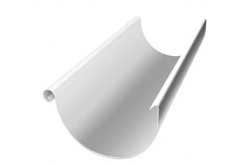 Желоб полукруглый Grand Line 125 мм 3 м RAL 9003 Сигнальный белый купить в краснодаре