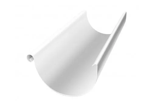 Желоб полукруглый GL Granite 150/100 мм 3 м RAL 9003 Сигнальный белый купить в краснодаре