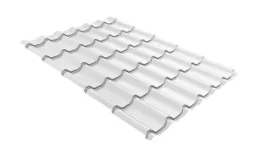 Металлочерепица Grand Line Классик (Classic) Полиэстер 0.4 RAL 9003 Сигнальный-белый. Артикул: GrandLineM11-49003