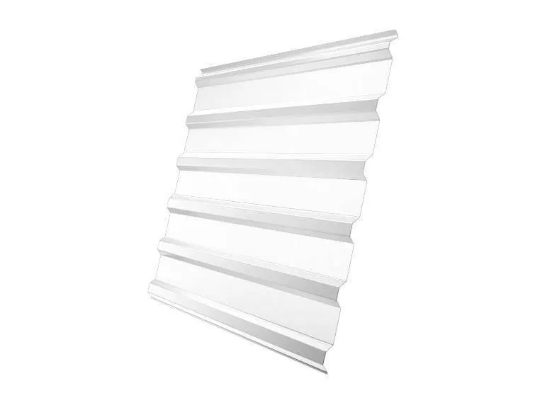 Профнастил Grand Line С20 R Полиэстер 0,45 мм RAL 9003 Сигнальный белый купить в краснодаре