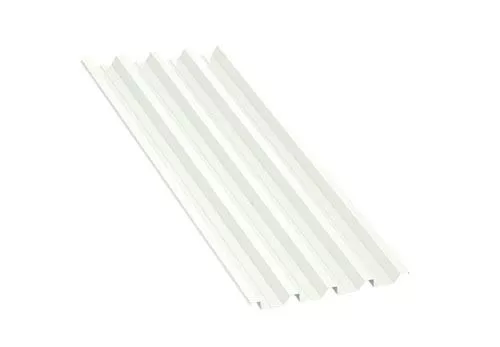 Профнастил Н60 A Полиэстер 0,8 мм RAL 9010 Белый купить в краснодаре