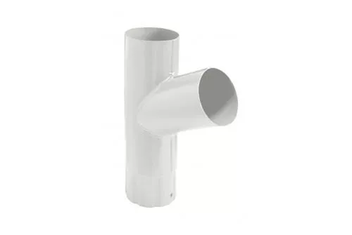 Тройник трубы Grand Line 100 мм RAL 9003 Сигнальный белый купить в краснодаре