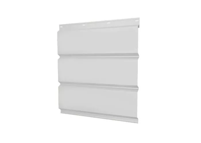 Софит металл GL без перфорации Satin 0,5 мм RAL 9003 сигнальный белый купить в краснодаре