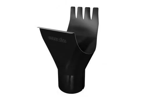 Воронка Grand Line 125/90 мм RAL 9005 Черный купить в краснодаре