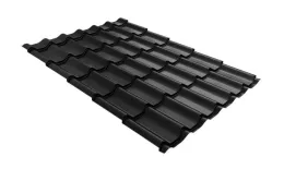 Металлочерепица Grand Line Классик (Classic) 0.5 Satin Matt RAL 9005 черный. Цена: 829 руб. Артикул: GrandLineM11-SM9005