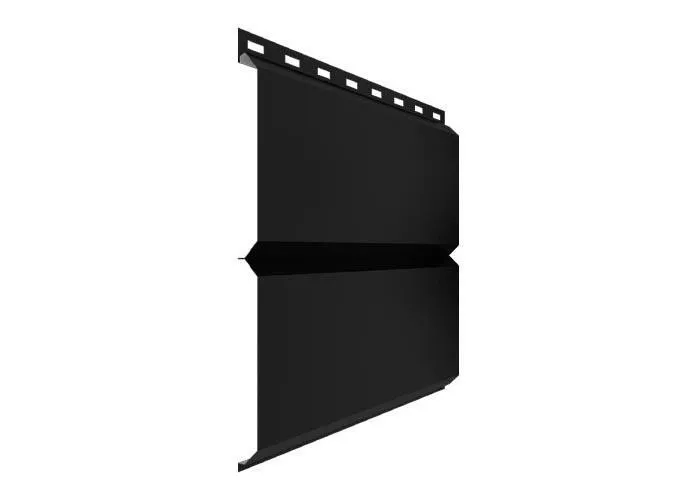 Металлический сайдинг Металл Профиль Lбрус PURMAN 0,5 мм RAL 9005 Черный купить в краснодаре