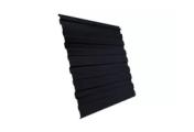 Профнастил Grand Line С10 A Satin 0,5 мм RAL 9005 Черный – Купить оптом и в розницу