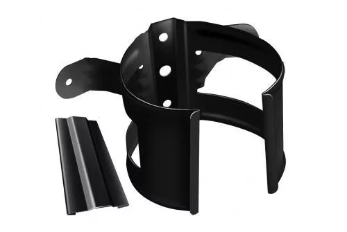 Кронштейн трубы на дерево Grand Line 125/90 мм RAL 9005 Черный купить в краснодаре