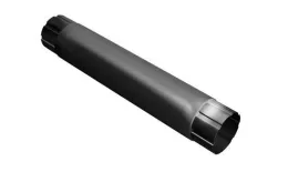 Труба круглая соединительная Grand Line 125/90 мм 1м RAL 9005 Черный. Цена: 644 руб. Артикул: GL_voda_202