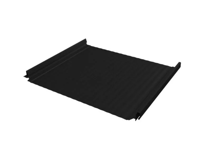 Кликфальц Pro Gofr Grand Line GreenCoat Pural Matt 0.5 мм RAL 9005 Черный купить в краснодаре