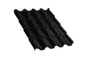 Металлочерепица Монтерроса-M PURMAN 0.5 мм RAL 9005 Черный – Купить оптом и в розницу