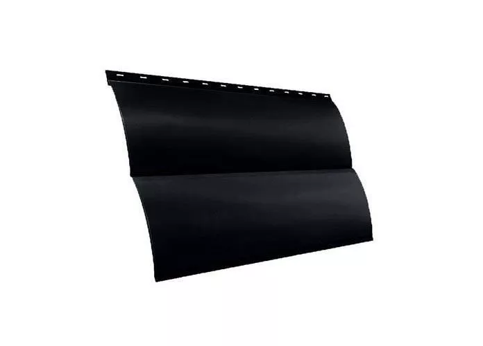 Металлический сайдинг Grand Line ЭкоБрус Atlas 0,5 мм RAL 9005 Черный купить в краснодаре