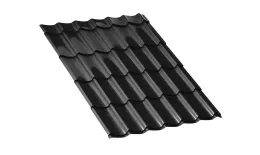 Металлочерепица Ламонтерра-XL VikingMP E 0.5 мм RAL 9005 Черный. Цена: 769 руб. Артикул: max-vmpe9005