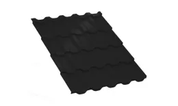 Металлочерепица Трамонтана-XL PURMAN 0.5 мм RAL 9005 Черный. Цена: 832 руб. Артикул: tramont_06-9005xl