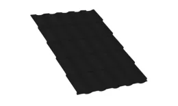 Металлочерепица Монтекристо-XL VikingMP E 0.5 мм RAL 9005 Черный. Цена: 812 руб. Артикул: montekr_06-9005xl