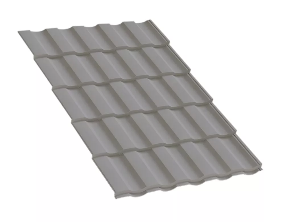 Металлочерепица Монтекристо-XL PURETAN 0,5 мм RR 29 Вишневый купить в краснодаре