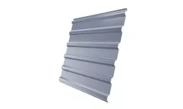 Профнастил Grand Line С20 R Полиэстер 0,45 мм RAL 9006 Бело-алюминиевый. Цена: 541 руб. Артикул: C20GL-pe4596