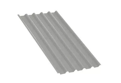 Профнастил C44B B Полиэстер 0,45 мм RAL 9006 Бело-алюминиевый купить в краснодаре
