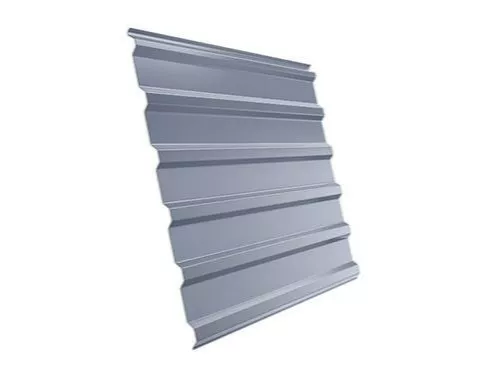 Профнастил Grand Line С20 A Полиэстер 0,45 мм RAL 9006 Бело-алюминиевый купить в краснодаре