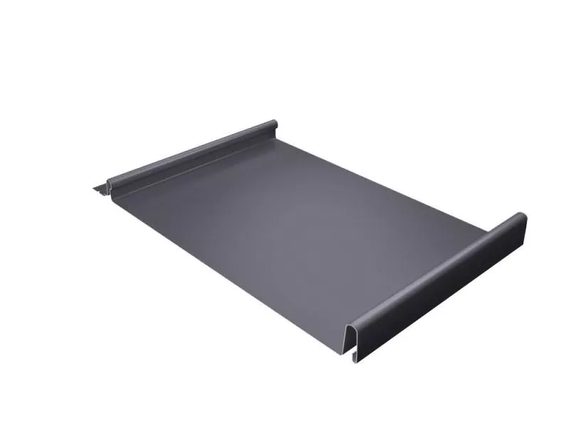 Кликфальц Grand Line Полиэстер 0.45 мм RAL 9006 Бело-алюминиевый купить в краснодаре