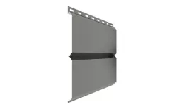 Металлический сайдинг Металл Профиль Lбрус NormanMP 0,5 мм RAL 9006 Бело-алюминиевый. Цена: 791 руб. Артикул: MetalS188