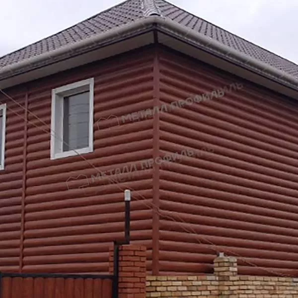 Сайдинг МЕТАЛЛ ПРОФИЛЬ Woodstock-Н-28х330 (ECOSTEEL-01-МореныйДуб-0.5) купить в краснодаре