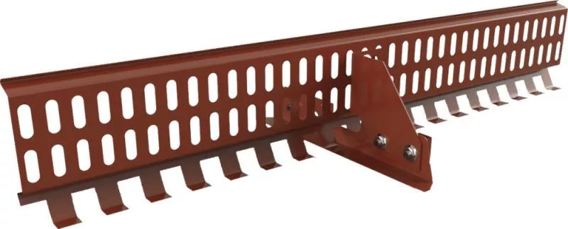 Решетка снегозадержателя 2,5 м RAL 8004 купить в краснодаре