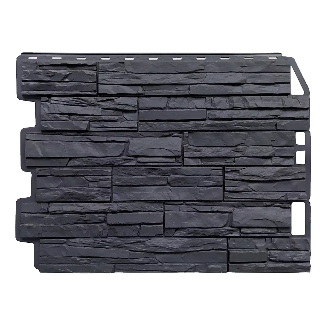 Фасадная панель Fineber СКОЛ Асфальт купить в краснодаре