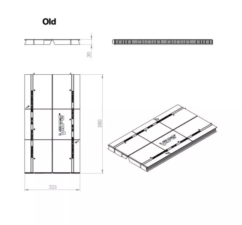 Аэратор коньковый AIRIDGE FELT L=0,59м купить в краснодаре