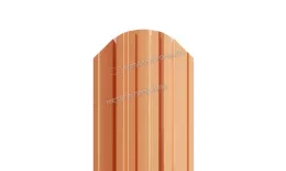 Штакетник Металл Профиль TRAPEZE-O (Закругленный) AGNETA 0,5 мм Copper Медь. Цена: 1471 руб. Артикул: MP_Sht_381