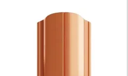 Штакетник Металл Профиль ELLIPSE-O (Закругленный) AGNETA 0,5 мм медный двусторонний. Цена: 1455 руб. Артикул: MP_Sht_233