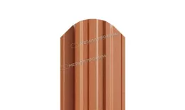 Штакетник Металл Профиль TRAPEZE-O (Закругленный) PURMAN 0,5 мм Argillite медный металлик. Цена: 1427 руб. Артикул: MP_Sht_377