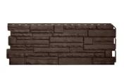 Фасадные панели Альта-Профиль Скалистый Камень ЭКО. (1,16х0,45м). Коричневый – Купить оптом и в розницу