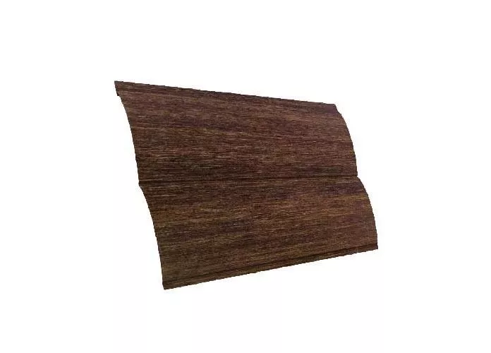 Металлический сайдинг Grand Line Блок-хаус Новый Print-double Elite Античный дуб купить в краснодаре