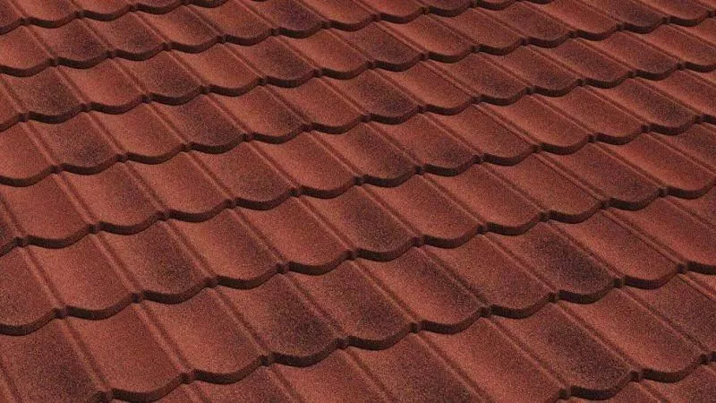 Композитная черепица AeroDek Traditional Античный красный купить в краснодаре