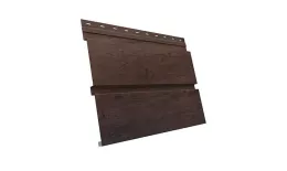 Металлический сайдинг Grand Line Квадро Брус Print Elite Античный дуб. Цена: 1218 руб. Артикул: GrandLine-MS875