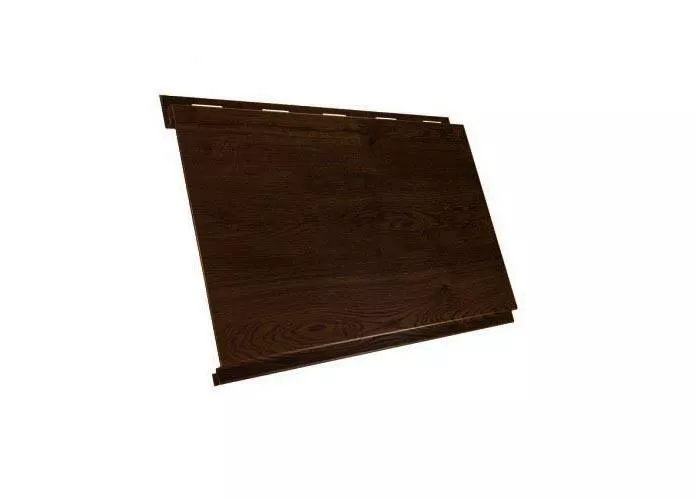 Металлический сайдинг Grand Line Вертикаль Классик Print Elite Античный дуб купить в краснодаре