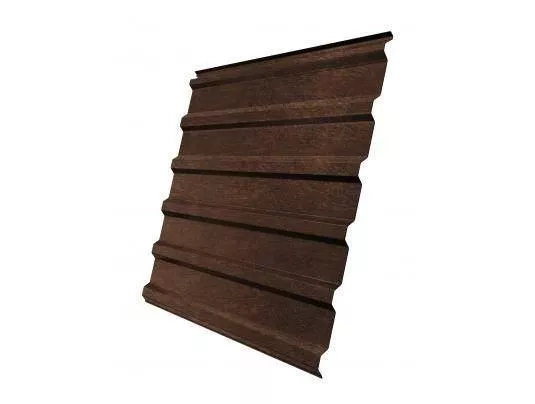 Профнастил Grand Line С20R Print Elite 0,45 мм Antique Wood Античный Дуб купить в краснодаре