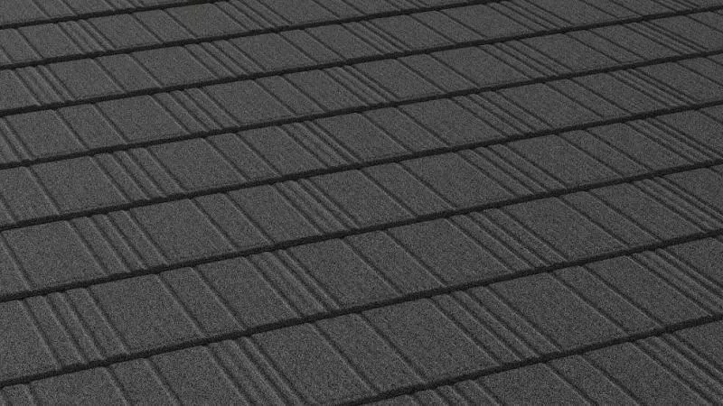 Композитная черепица AeroDek Robust Антрацит купить в краснодаре