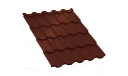 Металлочерепица Трамонтана-X PURMAN 0.5 мм Argillite медный металлик. Цена: 832 руб. Артикул: tramont_06-Argillitex