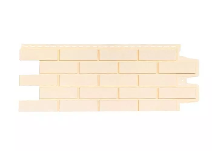 Фасадные панели GRAND LINE Коллекция Клинкерный Кирпич Стандарт Бежевый купить в краснодаре