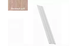 Крепежная планка жалюзи Milan,Tokyo 0,45 Print-Double Elite White Wood GL. Артикул: 27496